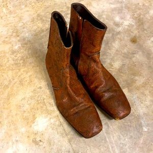 Prada men’s leather boots